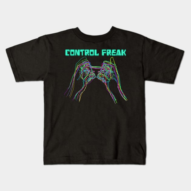 Control Freak Kids T-Shirt by Joselo Rocha Art